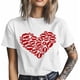 thumbnail image 4 of Mens T Shirts Valentine's Day Red Lip Prints Short Sleeve Casual Men's Tee Tops Graphic T-Shirts for Teen Boys/Men, 4 of 8