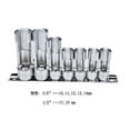 thumbnail image 4 of MYG 10-19mm 3/8 1/2 Diesel Injector Fuel Line Socket Wrench Set Union Nut Socket, 4 of 9