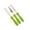 Green, variant on Frosting Spatula,Cake Knife,3 Pieces of Cake Angled Spatula,Cake Cream Spatulas,with Stainless Steel, Professional Cake Decorating, Pastry & Baking, Icing Frosting Cream(Green)