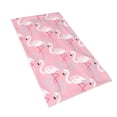thumbnail image 2 of Disketp Pink Flamingo Print Bathroom Towels,Cotton Towel,Soft Towels For Kitchen And Bath, 2 of 9