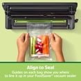 thumbnail image 6 of (2 pack) FoodSaver Pint Vacuum Seal Bags, 27 Count Pre-Cut BPA-Free Freezer Bags, Align to Seal & Tear to Open for Food Storage, Sous Vide, and Meal Prep, 6 of 10