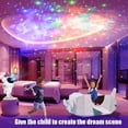thumbnail image 4 of Proyector de luz de noche estrellada ajustable de 360°, proyector de estrella de astronauta para niños, luz de galaxia con temporizador y control remoto, para bebés/adultos/dormitorio, 4 of 5