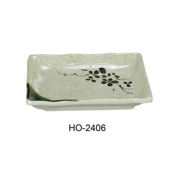 Yanco HO-2406 Honda Rectangular Plate - Melamine, Multi Color - 4.5 x 6 in. - Pack of 72