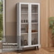 thumbnail image 4 of Mueble Armario de Vidrio Madesa 2 Puertas Con Pies BB 01, 4 of 4