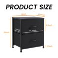 thumbnail image 7 of YOQIANG Fabric Storage Dresser with 5 Drawers Metal Frame Chest of Drawers Multi-Size Organizer Cabinet for Bedroom Closet Hallway, 7 of 7
