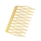 thumbnail image 4 of 30 piezas de pinzas para el cabello, peines, alambre de hierro, 10 dientes, peines, peines insertados para mujeres y niñas (dorado), 4 of 5