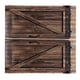 thumbnail image 1 of Cortina opaca estilo puerta de madera, sala de estar, dormitorio, ventana, apagón, sombra completa, 1 of 7