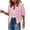 Pink, variant on Women's Sequin Long Sleeve Sparkly Glitter Jacket Fashion Party Outerwear Pink XL