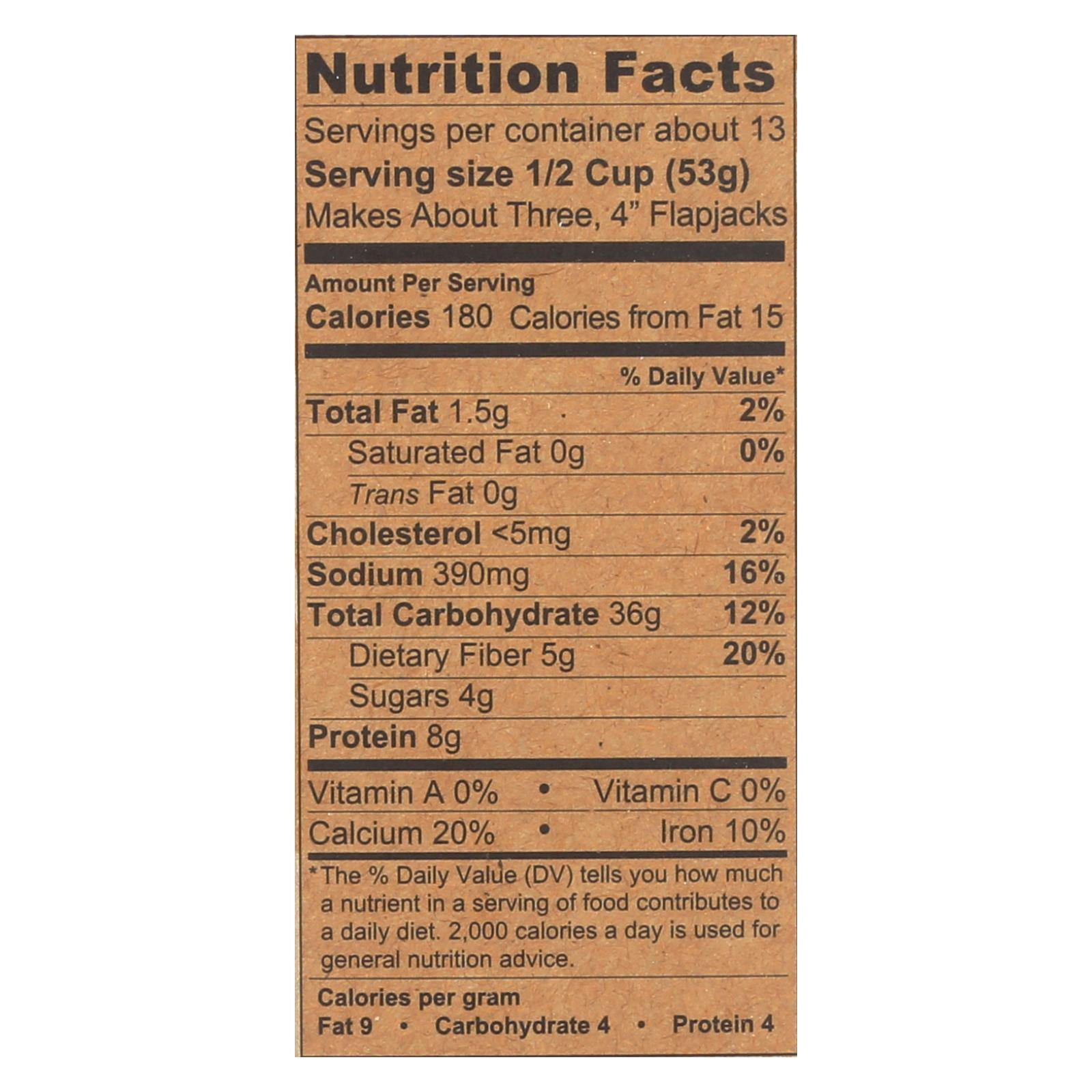 Kodiak Cakes Flapjack And Waffle Mix Buttermilk And Honey, 24 oz, Pack Of 6