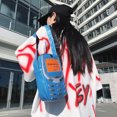 thumbnail image 4 of Bolso Hombro Creativo PU Correa Ajustable Cierre Monedero, 4 of 9