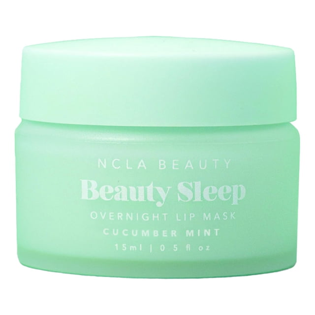 Mascarilla labial NCLA BEAUTY Beauty Sleep Overnight, vegana, pepino y menta