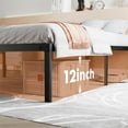 thumbnail image 7 of Holaki Full Size Bed Frame,Metal Bed Frame with Storage Space,Heavy Duty Sturdy Mattress Frame,Easy Assembly,No Box Spring Needed,Heavy Duty Metal Bed Frame with Sturdy Steel Slat Support, 7 of 7