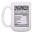 thumbnail image 2 of ThisWear Funny Engineer Gifts for Men Engineer Nutritional Facts Engineer Graduation Gifts Gift 15oz Coffee Mug, 2 of 4