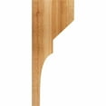thumbnail image 3 of 6"W x 8"D x 20"H Monterey Rough Sawn Corbel, Western Red Cedar, 3 of 9