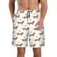 thumbnail image 1 of Balery Dachshund Going To Play Tennis Traje de Baño Estilo Hawaiano para Hombre, Shorts de Secado Rápido con Bolsillos-Large, 1 of 6