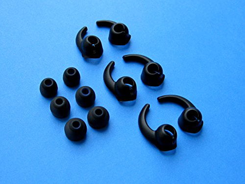 12 pcs S/M/L BK Replacement Eartips Earbuds for Jaybird X4 Headphones 