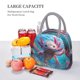 thumbnail image 5 of Fotbe Cute Underwater Axolotl Bolsa de Almuerzo con Estampado, Lonchera Aislada, Contenedor de Comida Reutilizable Tipo Cooler a Prueba de Fugas, 5 of 6