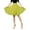 Yellow, variant on EDFBUYKRS Female Skirts Flowy Skirts for Women Boho High Knee Skirt Quality Pleated Length Skirt Dancing Womens Adult Skirt