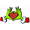 3, variant on Personalized Grinch Christmas Decorations 3D Wood Hanging Grinch Christmas Tree 2024 Grinch Ornaments for Tree Topper Grinch Gifts for Families&Friends-Hand, 1 Pc