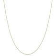 thumbnail image 1 of 14K Yellow Gold .42 mm Carded Curb Chain (20 X 0.42) Made In United States 6cy-20, 1 of 4