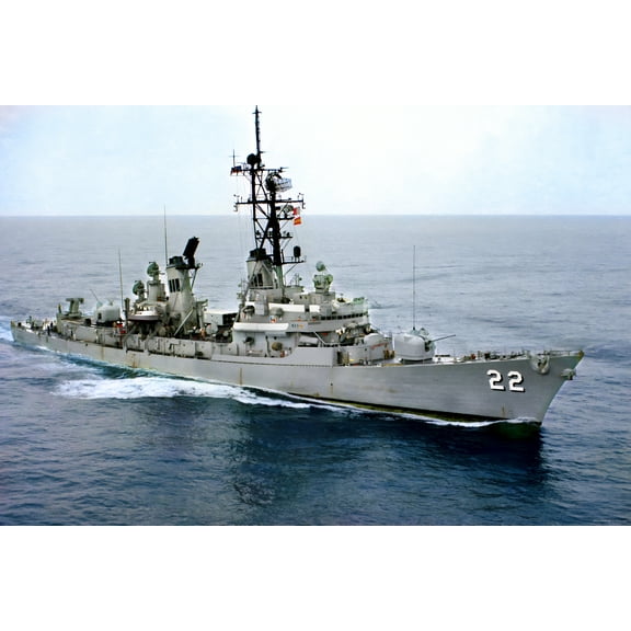 24x36 gallery poster, USS Benjamin Stoddert (DDG-22)