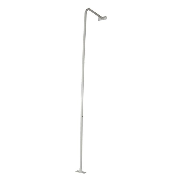 Cortinero Escuadra Oxal Aluminio Blanco