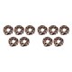 thumbnail image 2 of Qarigey Paquete de 5 gomas para el pelo para mujer, elásticas, para viajes, vacaciones, oficina, coleta elástica, diadema para mujer tipo 2 Tipo 2 2piezas, 2 of 6
