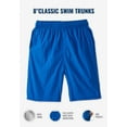 thumbnail image 2 of KingSize Men's Big & Tall 8" Classic Swim Trunks, 2 of 5