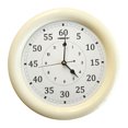 thumbnail image 4 of Reloj de pared ligero con números arábigos grandes para colgar en la pared Blanco, 4 of 9