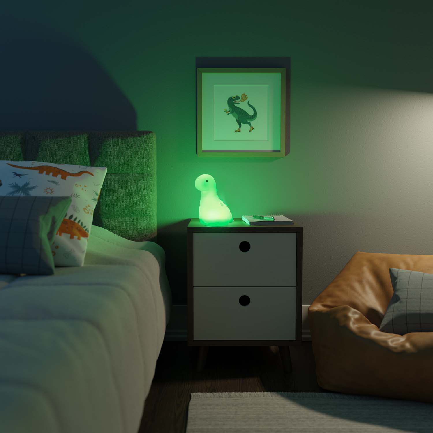 Globe Berry Jr. Brontosaurus Color-Changing Night Light photo 5