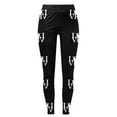 thumbnail image 4 of MKLEKYY Pantalones deportivos para mujer, leggings estampados de Pascua para mujer, leggings de ejercicio para fitness, pantalones de yoga, 4 of 4