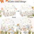 thumbnail image 2 of Wildflower Theme Handheld Gift Boxes - Double-Sided Watercolor Design for Spring Summer Party Decor & Favors 12 Pack, 2 of 7
