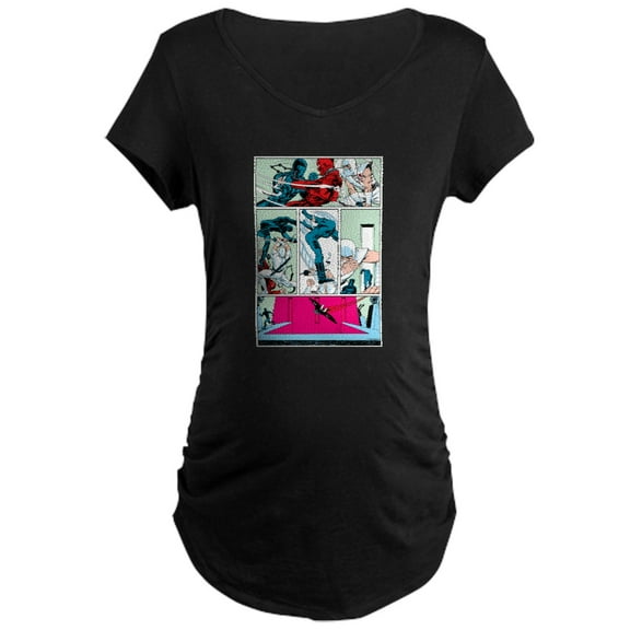 CafePress - G.I. Joe Snake Eyes Vs. Women's Maternity T Shirt - Maternity Dark T-Shirt