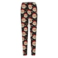 thumbnail image 4 of Mepaouo Christmas Leggings for Women Comfy Festive Holiday Themed High Mid Waisted Leggings(,L), 4 of 4