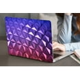 thumbnail image 1 of KSK KAISHEK Compatible MacBook Pro 16" Case 2021 2022 2023 Released Model A2780/A2485, Plastic Hard Shell Case Cover, Purple series 0635, 1 of 5