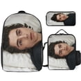 thumbnail image 1 of Timothée Chalamet Backpack Study Smart System Organized Bookbag with Brain Food Lunch Kit, 1 of 4