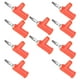 thumbnail image 3 of Banana 10 Uds Conector Banana Apilable 4mm/0,2 Pulgadas Conector Banana Sin Soldadura Tamaño Estándar Conector Banana Apilable Para Accesorios De Seguridad, 3 of 7