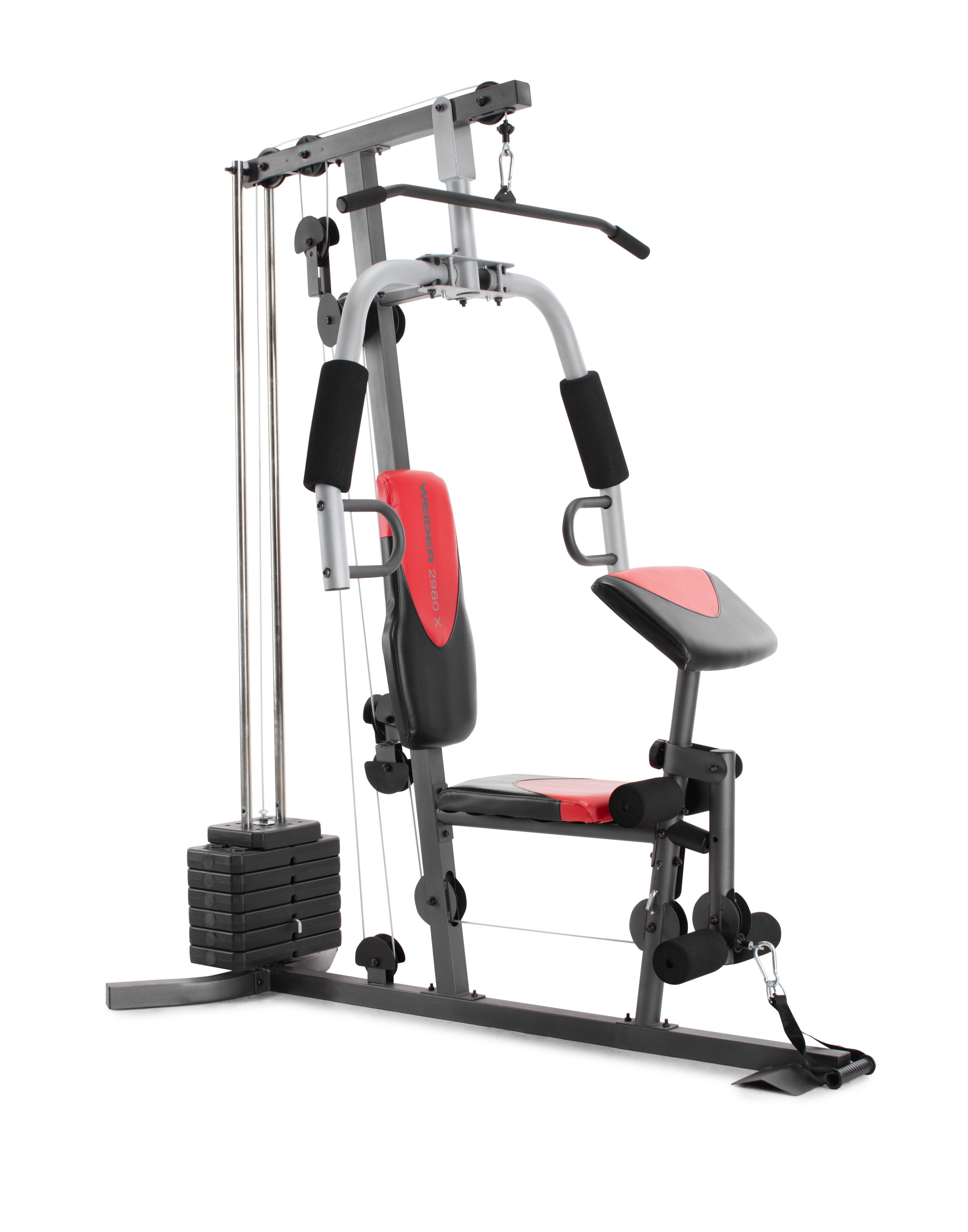 hoe vaak triatlon Onderzoek Weider 2980 X Home Gym with 214 Lbs. of Resistance - Walmart.com