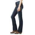 thumbnail image 3 of WallFlower Women's Luscious Curvy Bootcut Mid-Rise Insta Stretch Juniors Jeans (Standard and Plus), 3 of 3