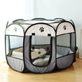 thumbnail image 1 of Pet Playpen SENCONE portátil plegable para perro/gato en interiores y exteriores, 1 of 6
