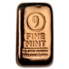 10 oz Cast-Poured Copper Bar - 9Fine Mint