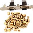thumbnail image 4 of 50 Pcs M3x6mm Brass Hex Standoff Spacer Set, With Long Service Life, For Circuit Board Connection and Installation, 4 of 7
