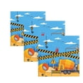 thumbnail image 4 of Vajilla desechable para fiesta de cumpleaños, vasos, platos, servilletas, globos, Pancarta, suministros para Baby Shower, camiones de construcción, nuevo, 4 of 4
