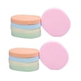 thumbnail image 1 of 10 Pieces Color Random Face Sponge Discs Assortment Accessories Women Men Makeup Scrubbing Pad Scrubber Cleaning Tool Skin Care, 1 of 7