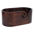 thumbnail image 1 of Cuenco De Almacenamiento De Hilo, Cuenco De Madera Para Tejer, Elegante, Con Forma Ovalada, Para Proyectos De Ganchillo, 1 of 7
