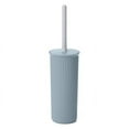 thumbnail image 2 of Superio Plastic Toilet Bowl Cleaning Brush and Holder Set - 15"H x 6"W x 5"D, Bathroom Scrubbing Brush, White, 2 of 5