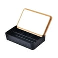 thumbnail image 3 of Organizador de almacenamiento de joyas Strade Fareast Limited estuche de relojes a prueba de polvo Negro, 3 of 8
