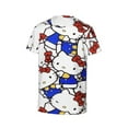 thumbnail image 3 of Boys Girls Hello Kitty Shirt Graphic T-Shirt Crewneck Short Sleeve 3d Colorful Tops Tees, 3 of 6