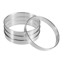 Unique Bargains 4pcs OD 67.1mm to ID 66.6mm Aluminum Alloy Vehicle Hub Centric Rings Wheel Bore Center Spacer