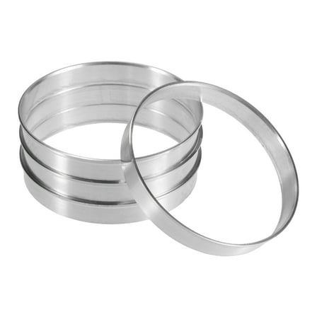 Unique Bargains 4pcs OD 67.1mm to ID 66.6mm Aluminum Alloy Vehicle Hub Centric Rings Wheel Bore Center Spacer